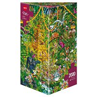 Puzzle Heye 2000 details: In the jungle