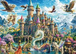 Schmidt 1000-piece Puzzle: Fairy Castle