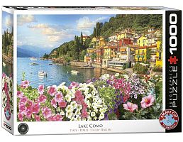 Eurographics 1000 pieces puzzle: Lake Como, Italy