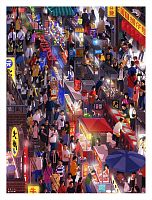 Pintoo 1200-piece Puzzle: Night Market