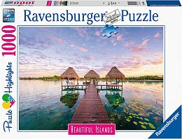 Ravensburger 1000 Pieces Puzzle: Beautiful Islands. Heavenly view