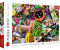 Trefl 1000-piece Puzzle: Garden Cleaning