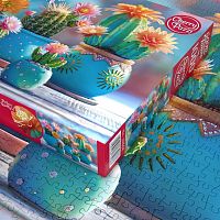 Cherry Pazzi Puzzle 1000 pieces: Flowering Cacti