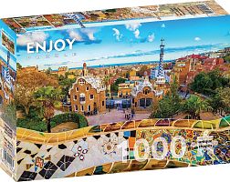 Enjoy 1000 Pieces Puzzle: View from Guell Park