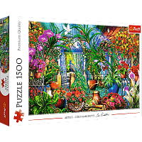 Trefl Puzzle 1500 details: The Mysterious Garden