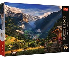 Trefl 1000 Pieces Puzzle: Photo Odyssey. Lauterbrunnen Valley, Switzerland