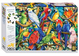 Step puzzle 1000 pieces: A Motley world