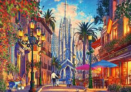 Trefl 1000 Pieces Puzzle: Barcelona, Spain