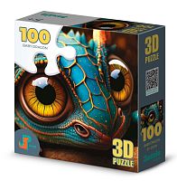 3D Jazzle Puzzle 100 pieces: Baby Dragon