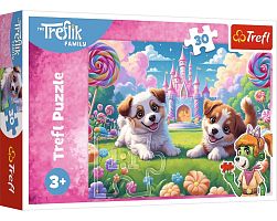 Trefl 30-piece puzzle: A world full of smiles. The Treflick Family