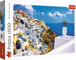 Trefl puzzle 1500 pieces: Santorini, Greece