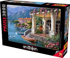 Anatolian 3000 pieces puzzle: Villa on the coast