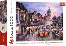 Trefl jigsaw puzzle 3000 pieces: amusement Park