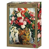 Puzzle Rack of 1500 pieces: Sudeikin S.Y.Flowers in a clay vase (markdown)