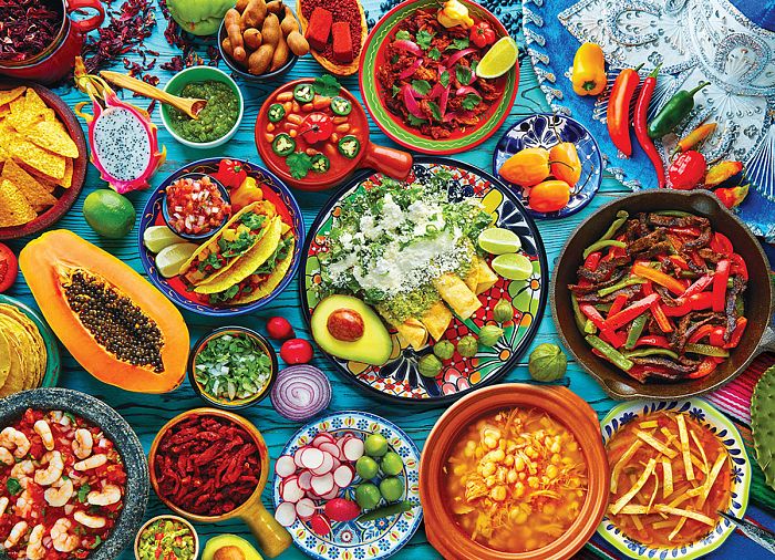 Eurographics 1000 pieces puzzle: Mexican Table 6000-5616