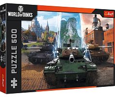 Trefl 500 Pieces Puzzle: World of Tanks. Time to act!