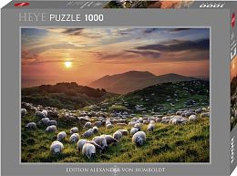 Heye 1000 Piece Puzzle: Pasture in the Mountains