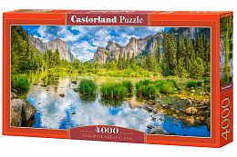 Castorland 4000 Piece Puzzle: Yosemite Valley, USA