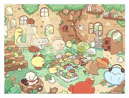 Pintoo 1200-piece puzzle: Bread Tree. We collect puzzles together