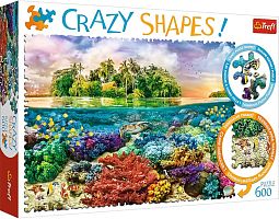 Trefl puzzle 600 details: Tropical island