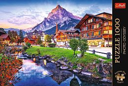 Trefl 1000 Pieces Puzzle: Photo Odyssey. Alpine town. Switzerland