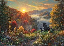 Cobble Hill 1000 Pieces Puzzle: Sunrise in the Mountains