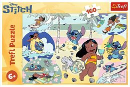 Trefl 160-piece Puzzle: Lilo and Stitch on the beach