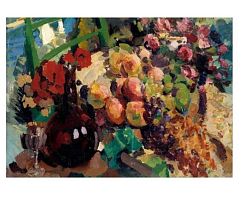 Stella puzzle 1000 pieces: Korovin K. A. Wine and fruit