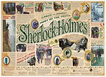 Cobble Hill puzzle 1000 details: all about Sherlock Holmes