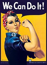 Eurographics 1000 Pieces Puzzle: Rosie the Riveter Poster