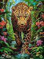 Раздел анонс: Пазл Castorland 2000 деталей: Леопард в дикой природе (C-200955)