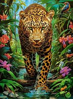 Castorland 2000 Puzzle details: Leopard in the Wild