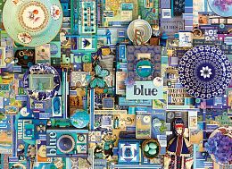 Cobble Hill 1000 Pieces Puzzle: Blue