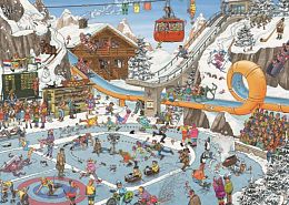 Puzzle Jumbo 1000 pieces: Winter entertainment