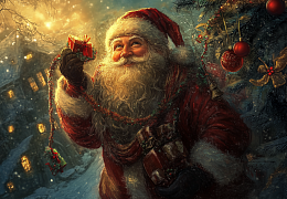 Пазл Алма деревянный 1000 деталей. Новый год. Хранитель зимней сказки