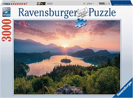 Ravensburger 3000 Puzzle pieces: Lake Bled. Slovenia