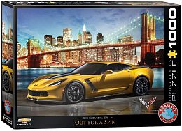 Puzzle Eurographics 1000 pieces: Corvette Z06