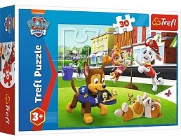 Trefl Puzzle 30 pieces: Puppy Patrol. Dogs in action