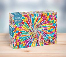 Yazz 1000 Puzzle pieces: Colored Circle