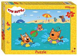 Puzzle Step 260 details: Three cats (AO, CTC)