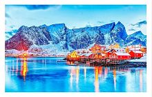 Pintoo 1000 pieces puzzle: The World of ice and snow. Rhine, Norway