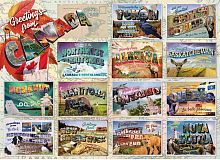 Cobble Hill 1000 pieces Puzzle: Greetings from Canada