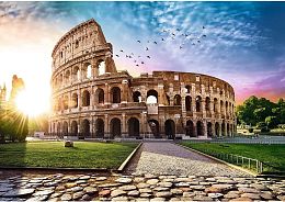 Puzzle Trefl 1000 pieces: sun Colosseum