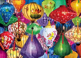 Eurographics 1000 Pieces Puzzle: Asian Lanterns