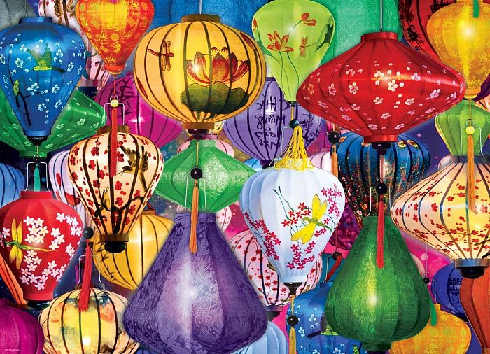 Eurographics 1000 Pieces Puzzle: Asian Lanterns 6000-5469