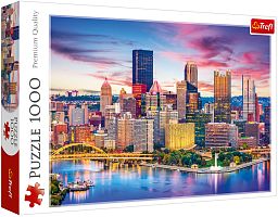 Trefl 1000 Pieces Puzzle: Pittsburgh, Pennsylvania, USA