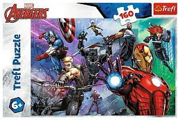 Trefl 160-Piece Puzzle: Marvel Heroes