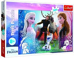 Trefl Puzzle 300 pieces: Magic Time, Frozen