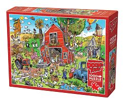 Cobble Hill 1000 Pieces Puzzle: Humor - Farm Fun