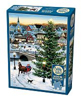 Cobble Hill 500 Pieces Puzzle: Christmas Lights